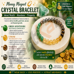 Money Magnet With Green Aventurine Bracelet – 8 MM (Boosting Confidence)
