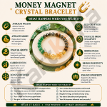Money Magnet With Green Aventurine Bracelet – 8 MM (Boosting Confidence)
