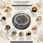 Clear Quartz Crystal Bracelet – 8 MM (Clarity & Focus)